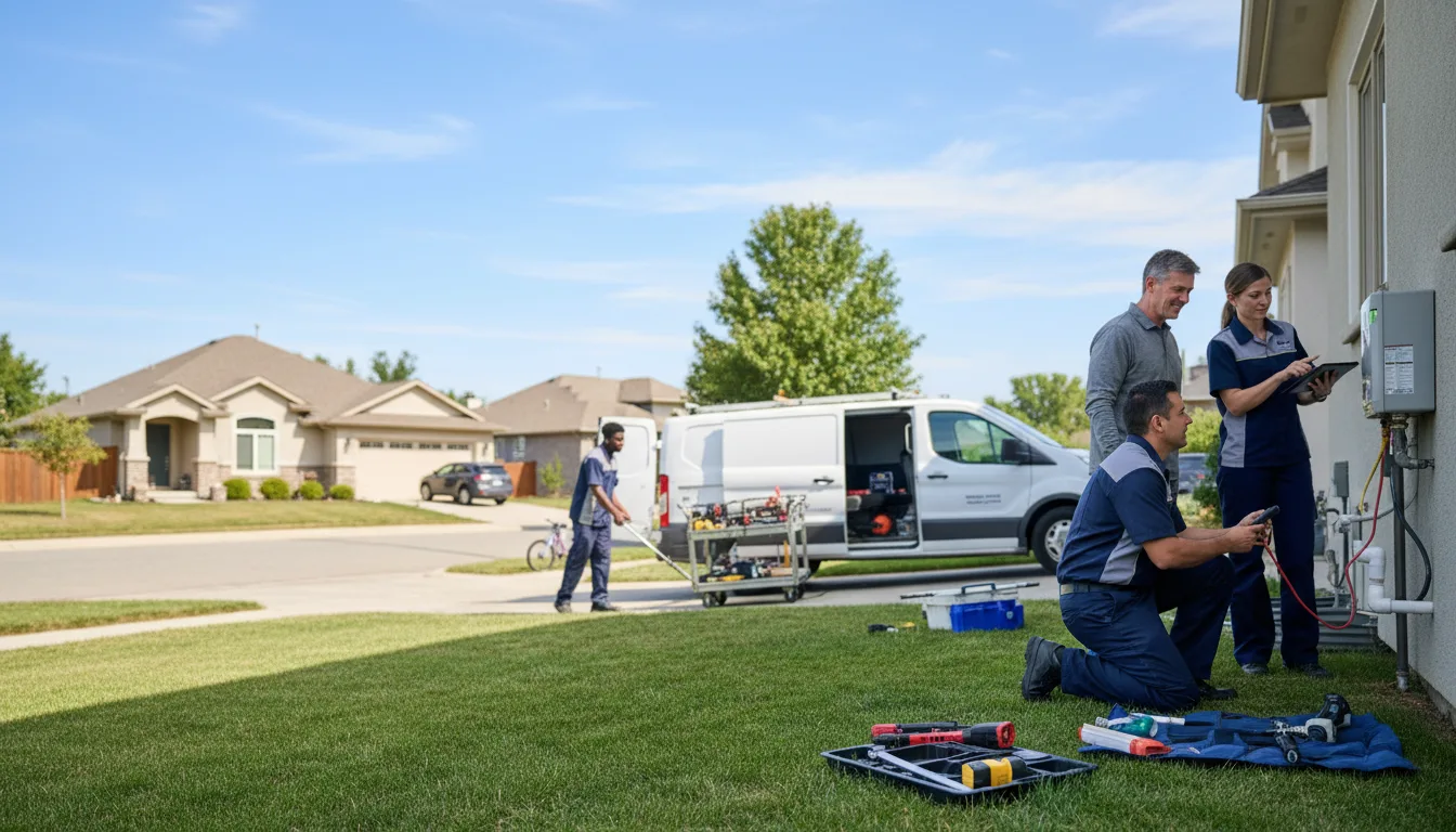 Tankless water heater service in Opal, WY